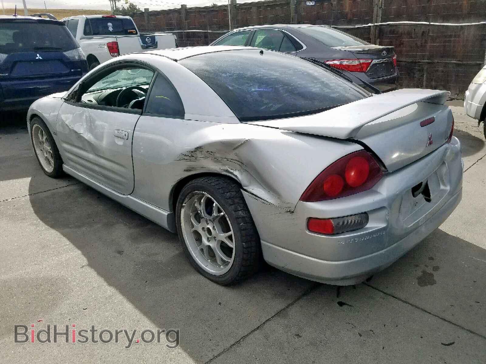 2001 MITSUBISHI ECLIPSE - VIN: 4A3AC54H41E098606 - Фото 3