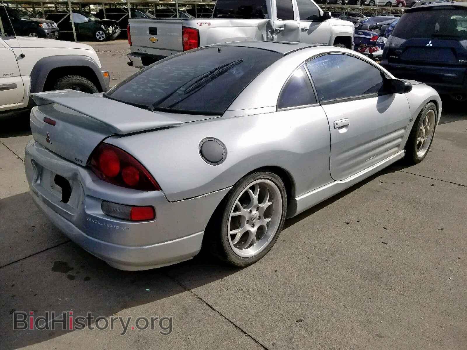 2001 MITSUBISHI ECLIPSE - VIN: 4A3AC54H41E098606 - Фото 4