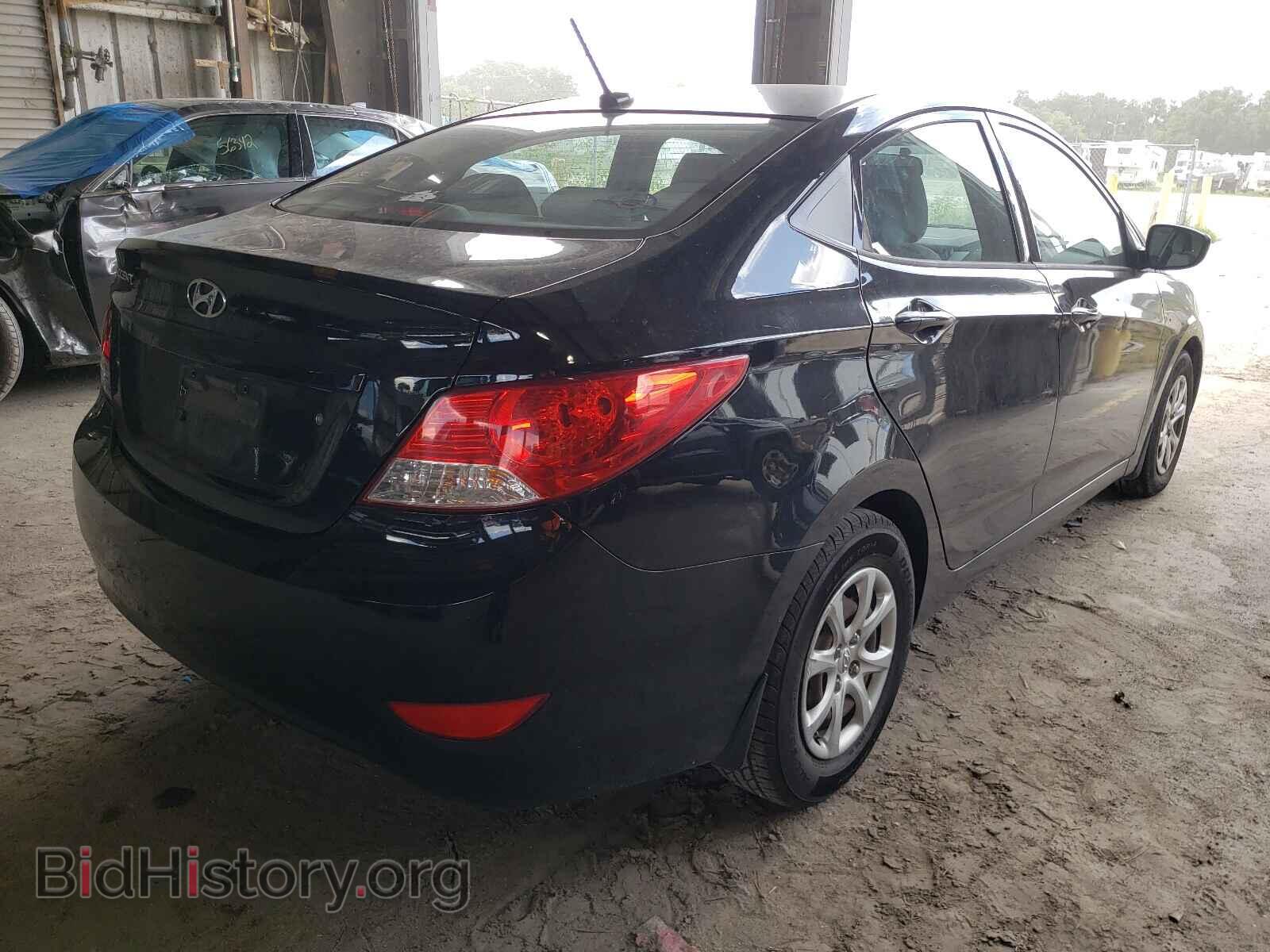 2013 HYUNDAI ACCENT - VIN: KMHCT4AE9DU458782 - Фото 4