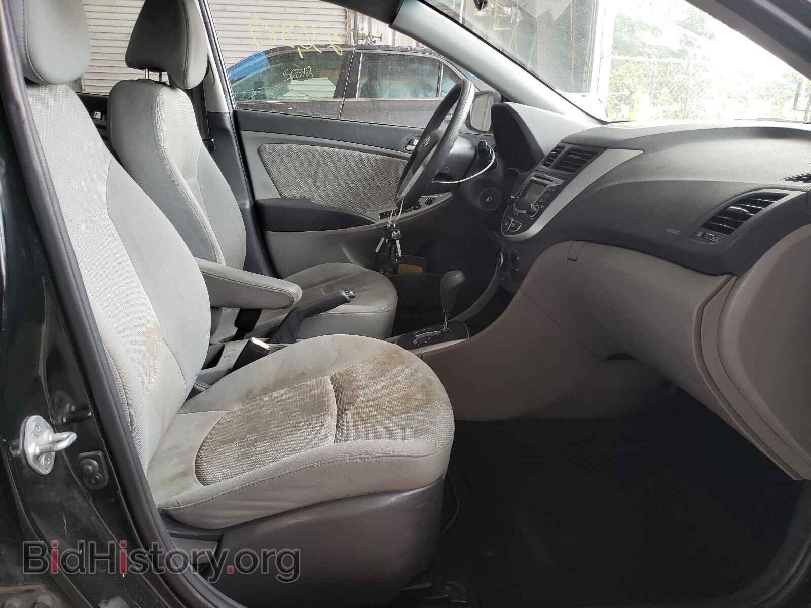 2013 HYUNDAI ACCENT - VIN: KMHCT4AE9DU458782 - Фото 5