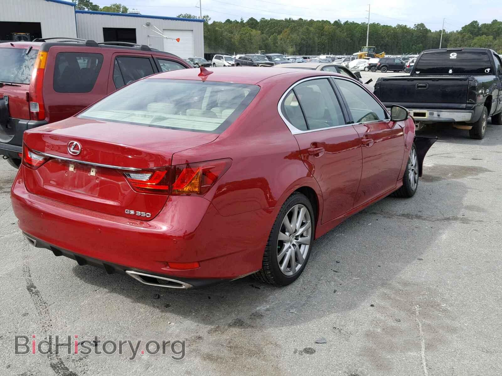 2013 LEXUS GS350 - VIN: JTHBE1BL5D5014359 - Фото 4