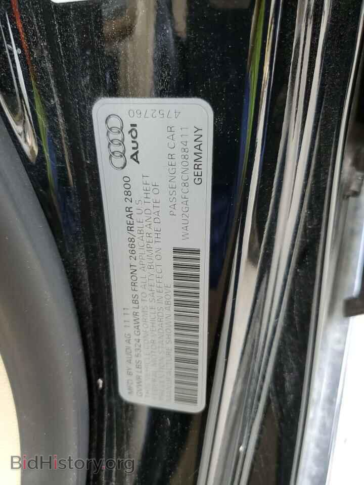 2012 AUDI A7 - VIN: WAU2GAFC8CN088411 - Фото 12