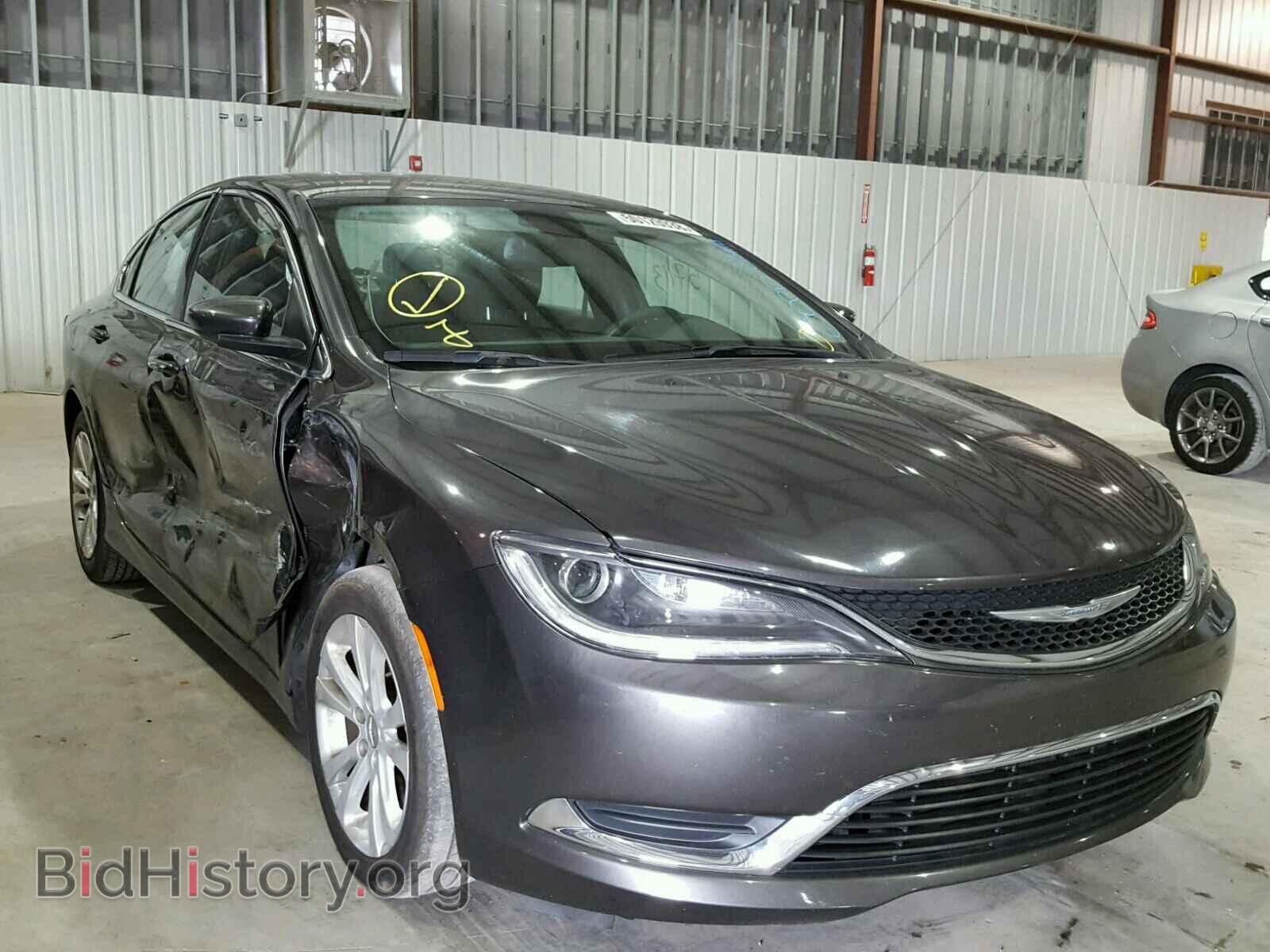 Фотография 1C3CCCAB0GN140833 - CHRYSLER 200 2016
