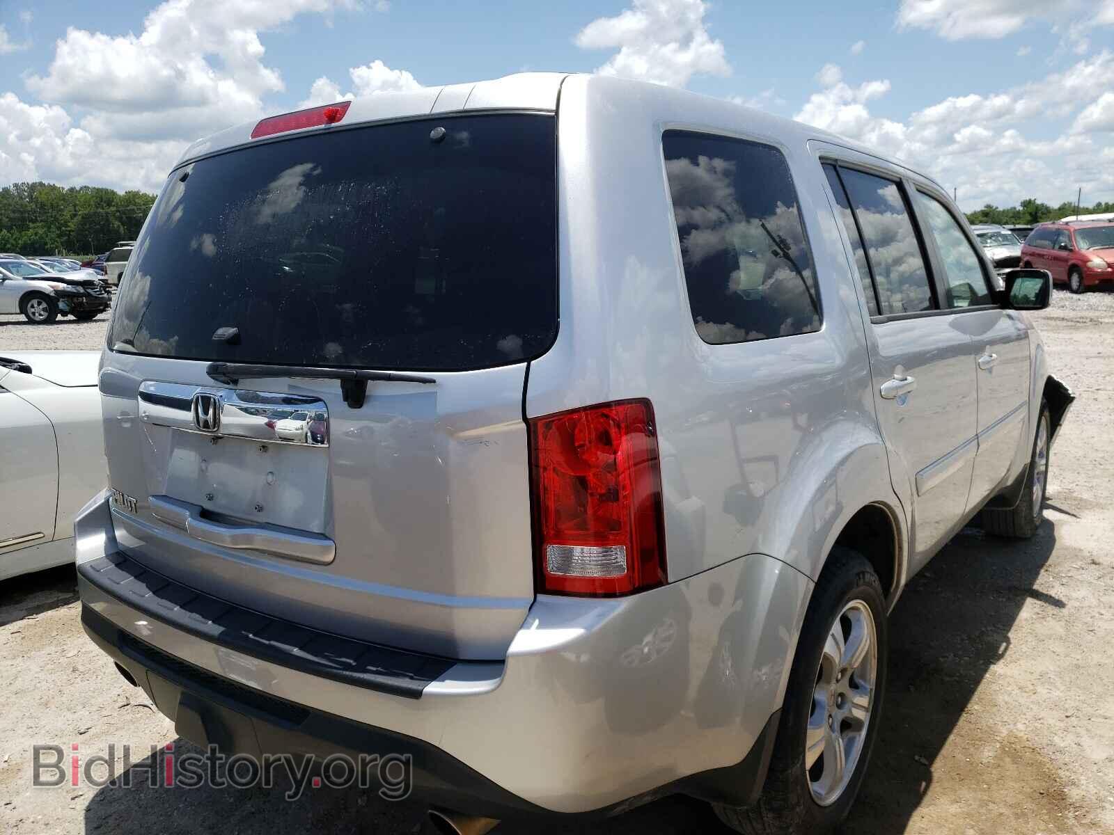 2012 HONDA PILOT - VIN: 5FNYF3H52CB025927 - Фото 4