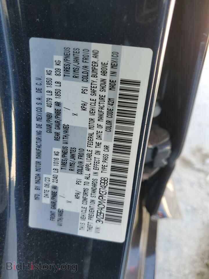 2023 MAZDA 3 - VIN: 3MZBPACMXPM374998 - Фото 14