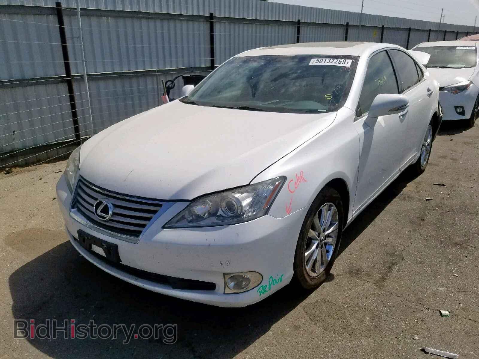2012 LEXUS ES350 - VIN: JTHBK1EG6C2507569 - Фото 2