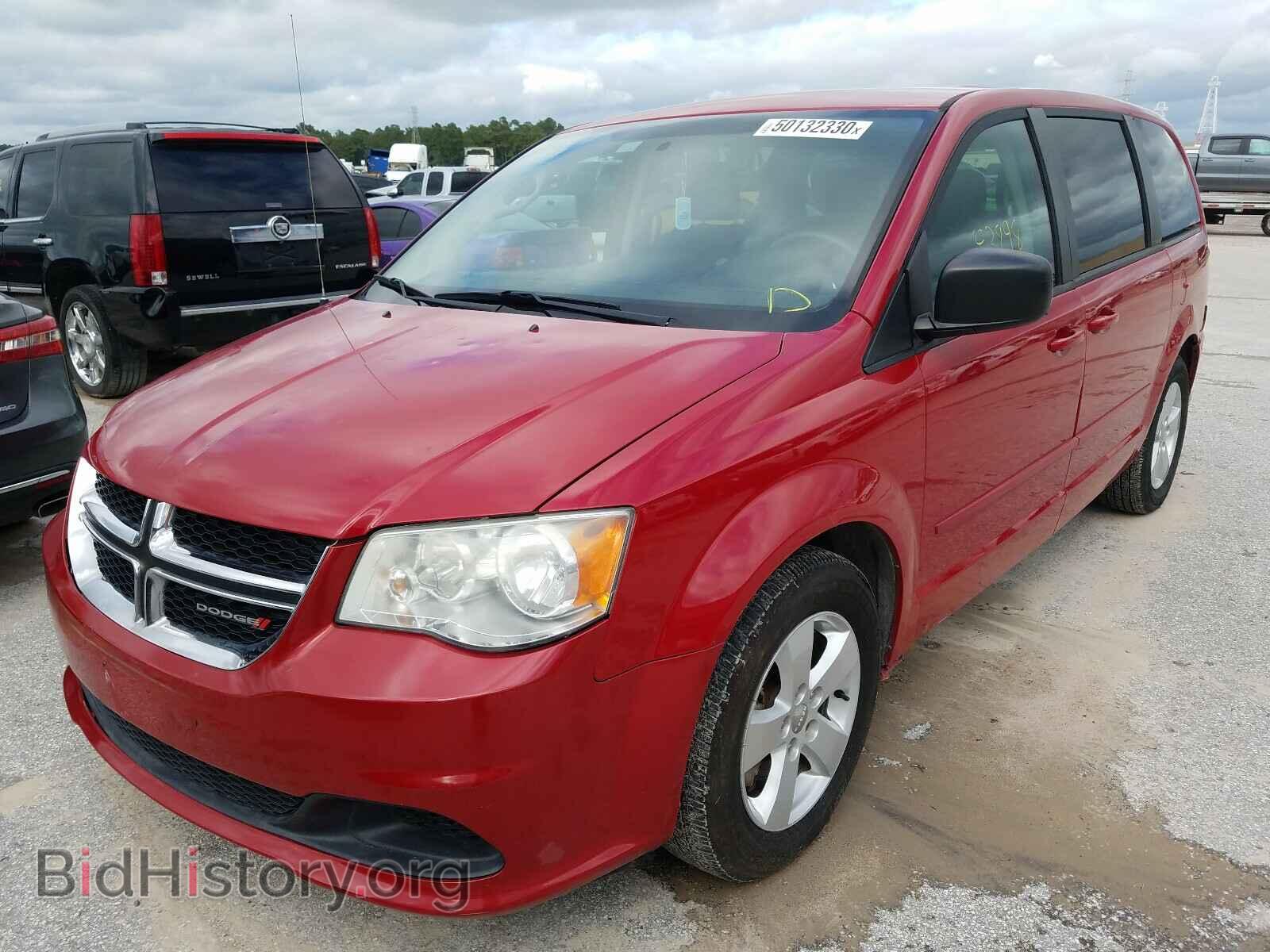 2013 DODGE CARAVAN - VIN: 2C4RDGBG4DR567211 - Фото 2