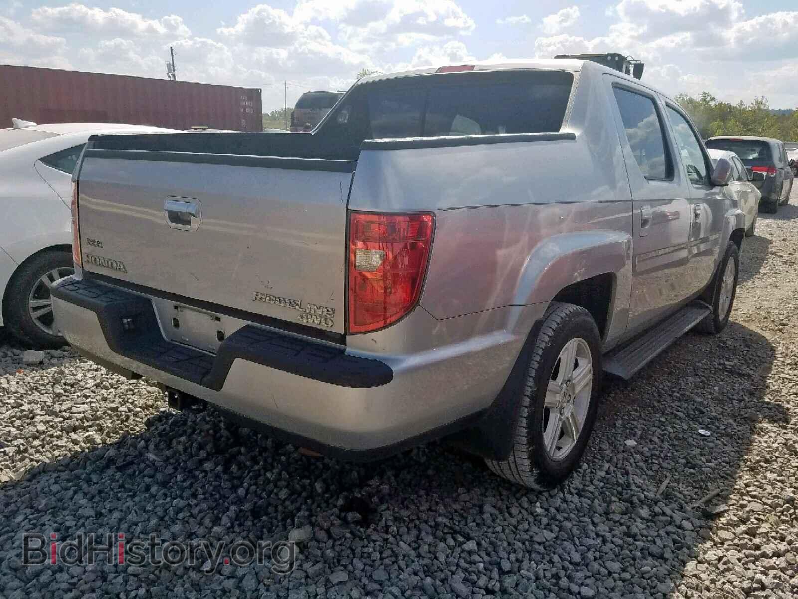 2011 HONDA RIDGELINE - VIN: 5FPYK1F59BB002282 - Фото 4