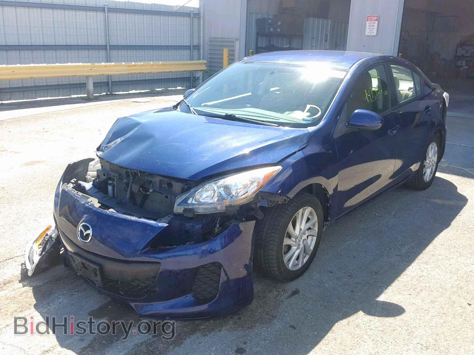 2012 MAZDA 3 - VIN: JM1BL1V78C1674018 - Фото 2