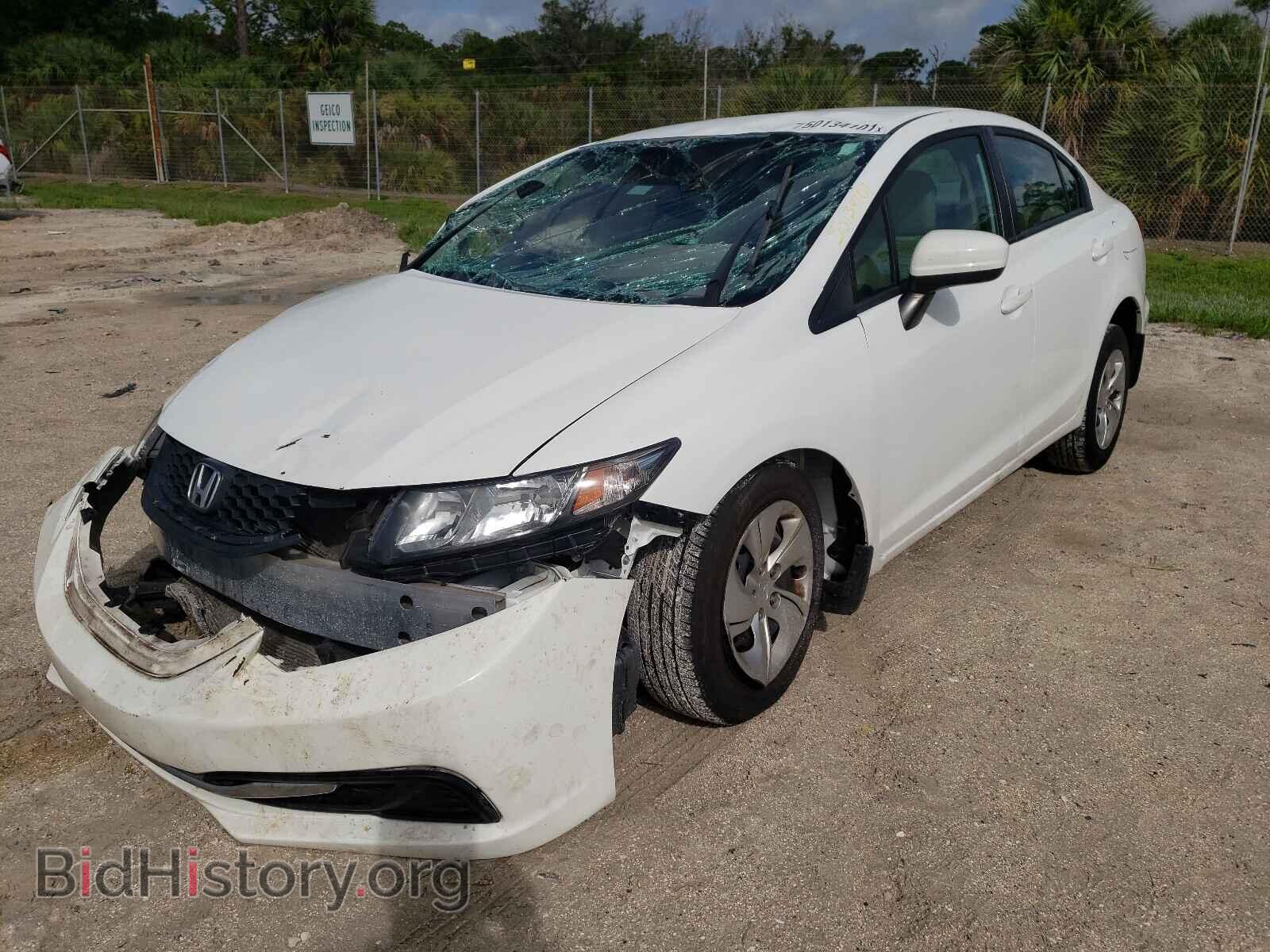 2015 HONDA CIVIC - VIN: 19XFB2F59FE109673 - Фото 2