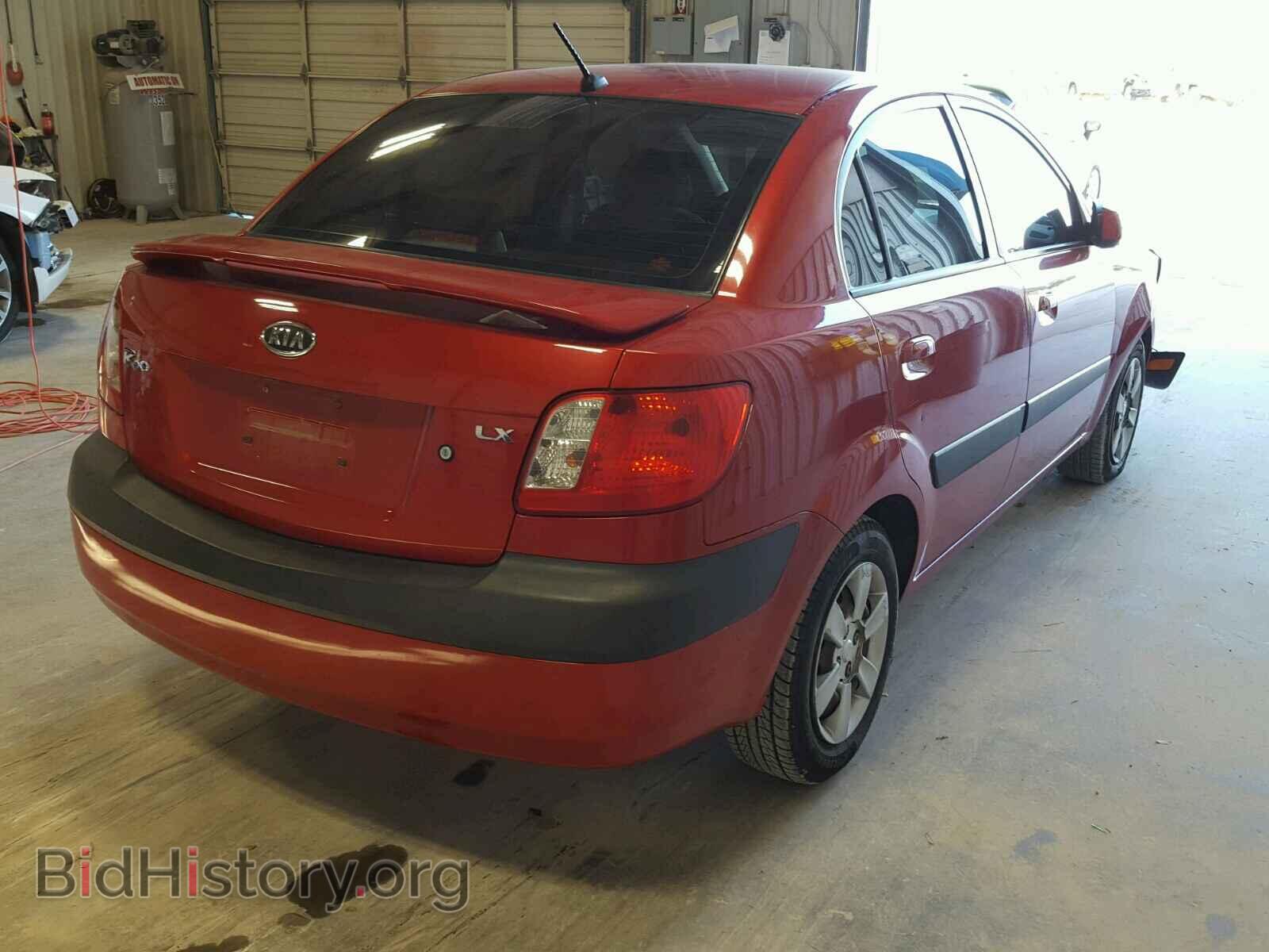 2007 KIA RIO BASE - VIN: KNADE123376259232 - Фото 4