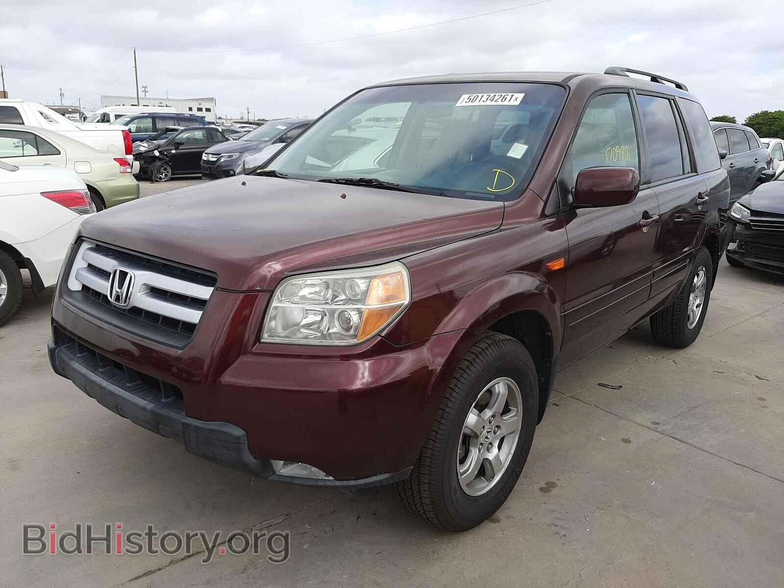2007 HONDA PILOT - VIN: 5FNYF28417B042919 - Фото 2