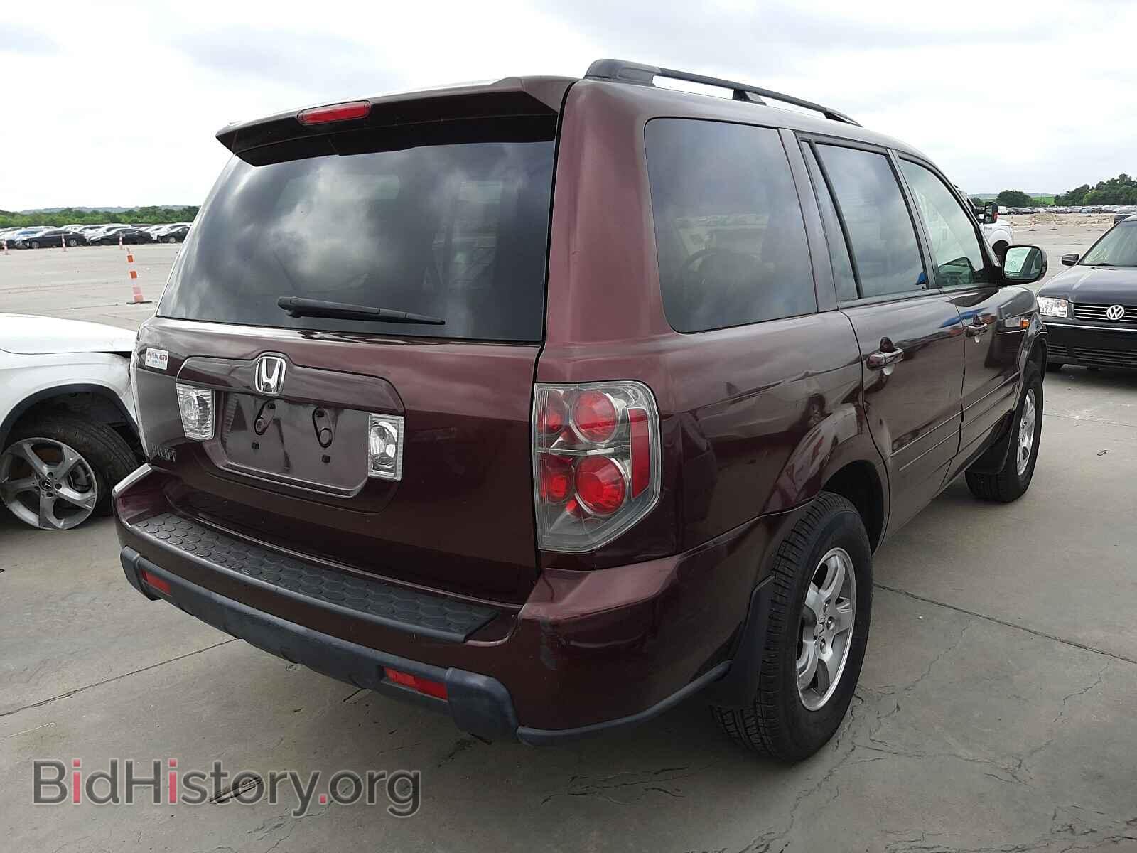 2007 HONDA PILOT - VIN: 5FNYF28417B042919 - Фото 4