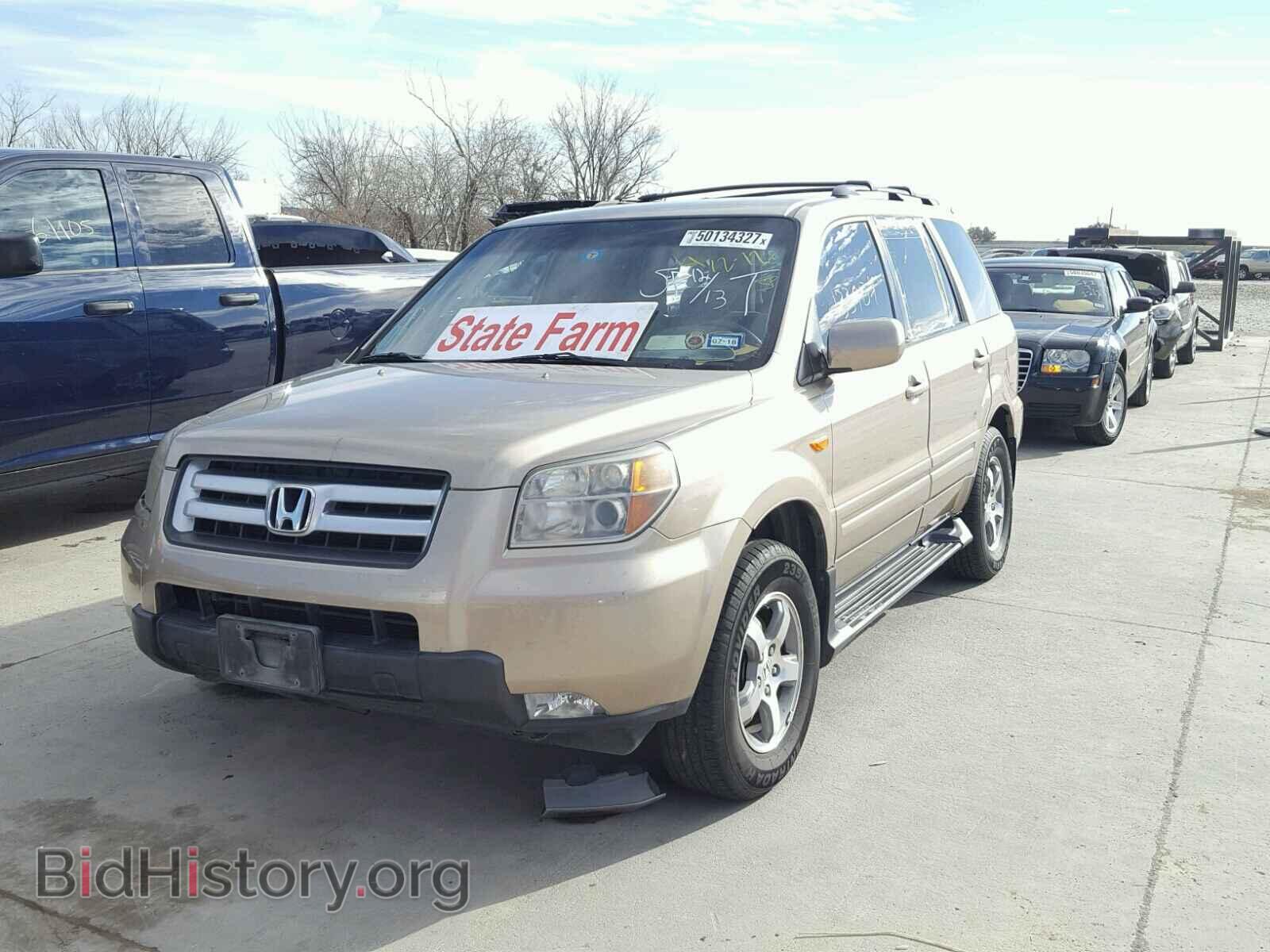 2007 HONDA PILOT - VIN: 5FNYF28447B028271 - Фото 2