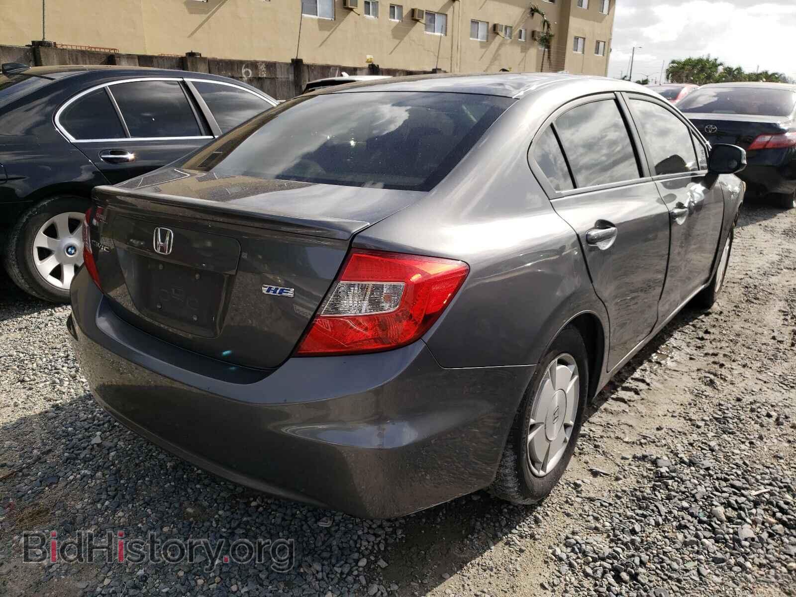 2012 HONDA CIVIC - VIN: 2HGFB2F60CH527324 - Фото 4