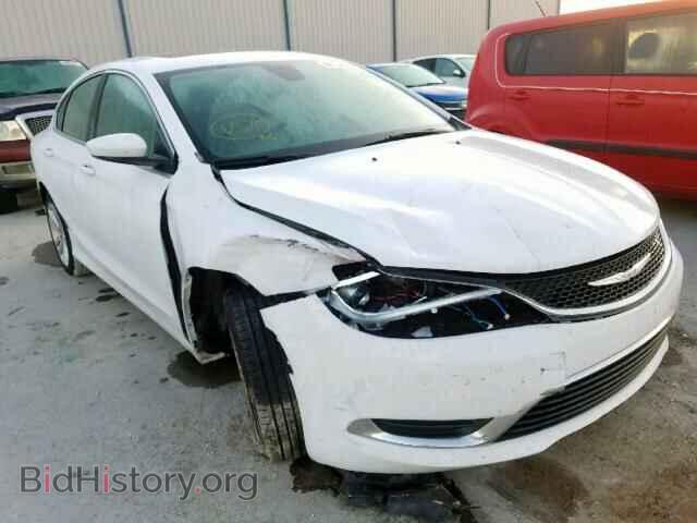 Фотография 1C3CCCAB9GN132407 - CHRYSLER 200 2016