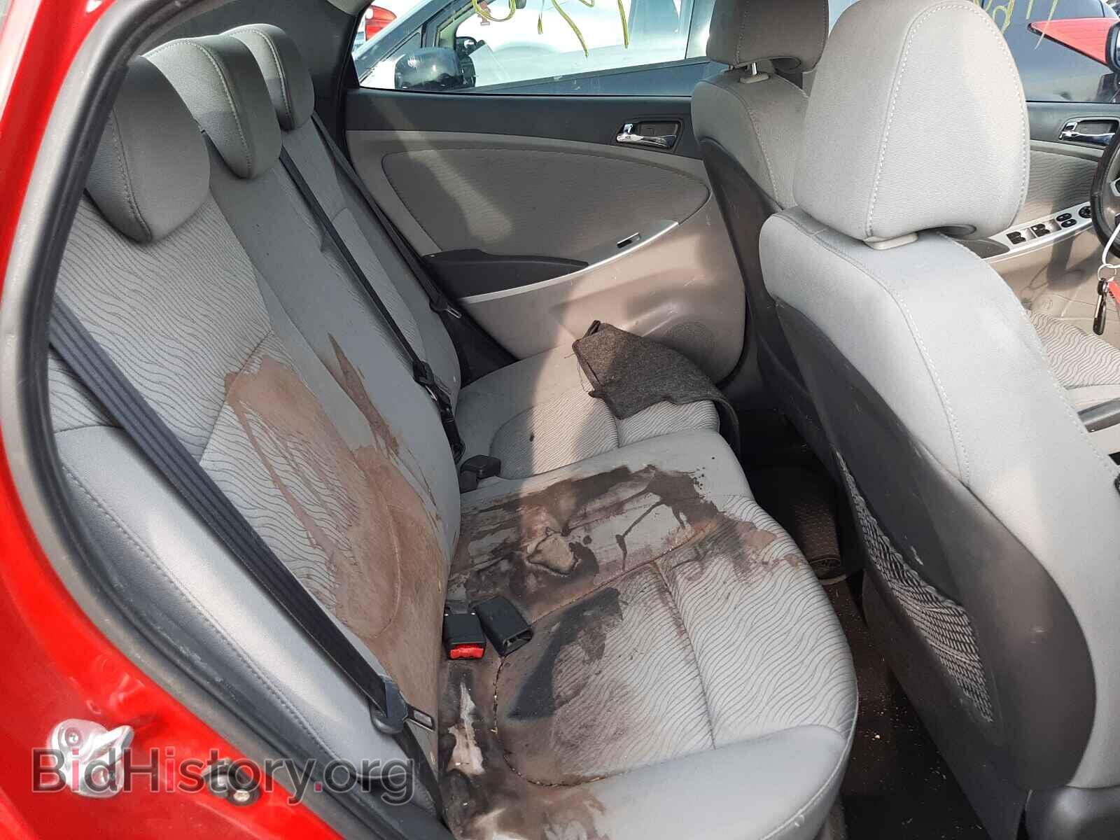 2012 HYUNDAI ACCENT - VIN: KMHCU4AE8CU057901 - Фото 6