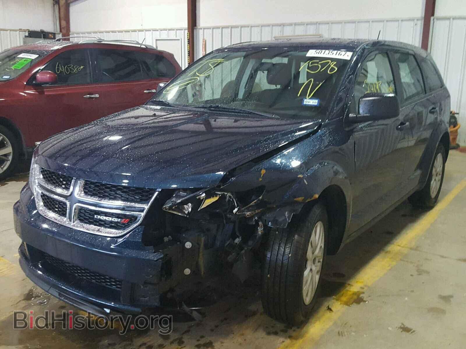 2014 DODGE JOURNEY - VIN: 3C4PDCAB6ET301578 - Фото 2