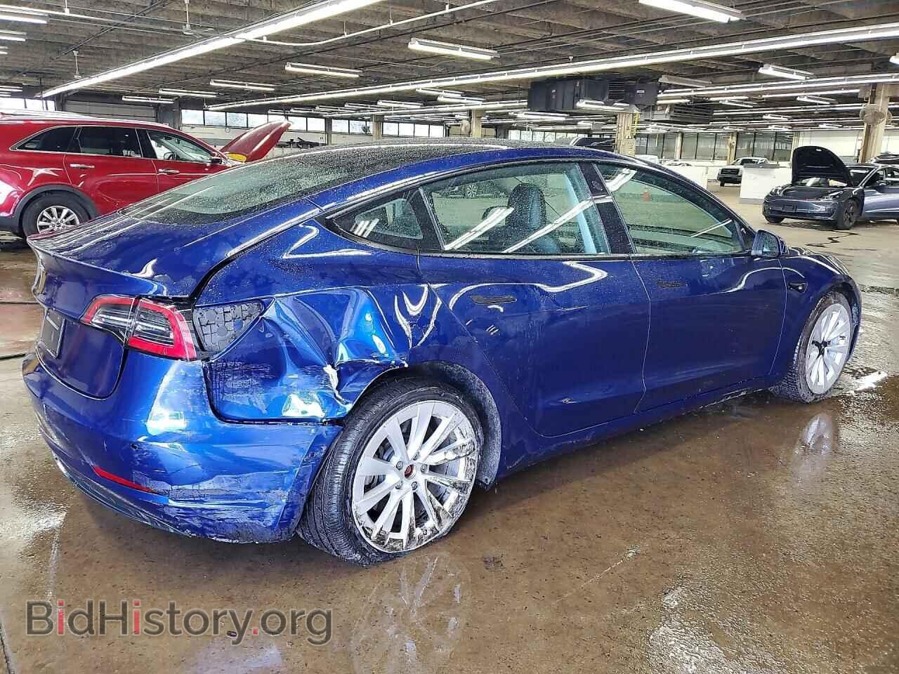 2022 TESLA MODEL 3 - VIN: 5YJ3E1EA0NF372288 - Фото 3