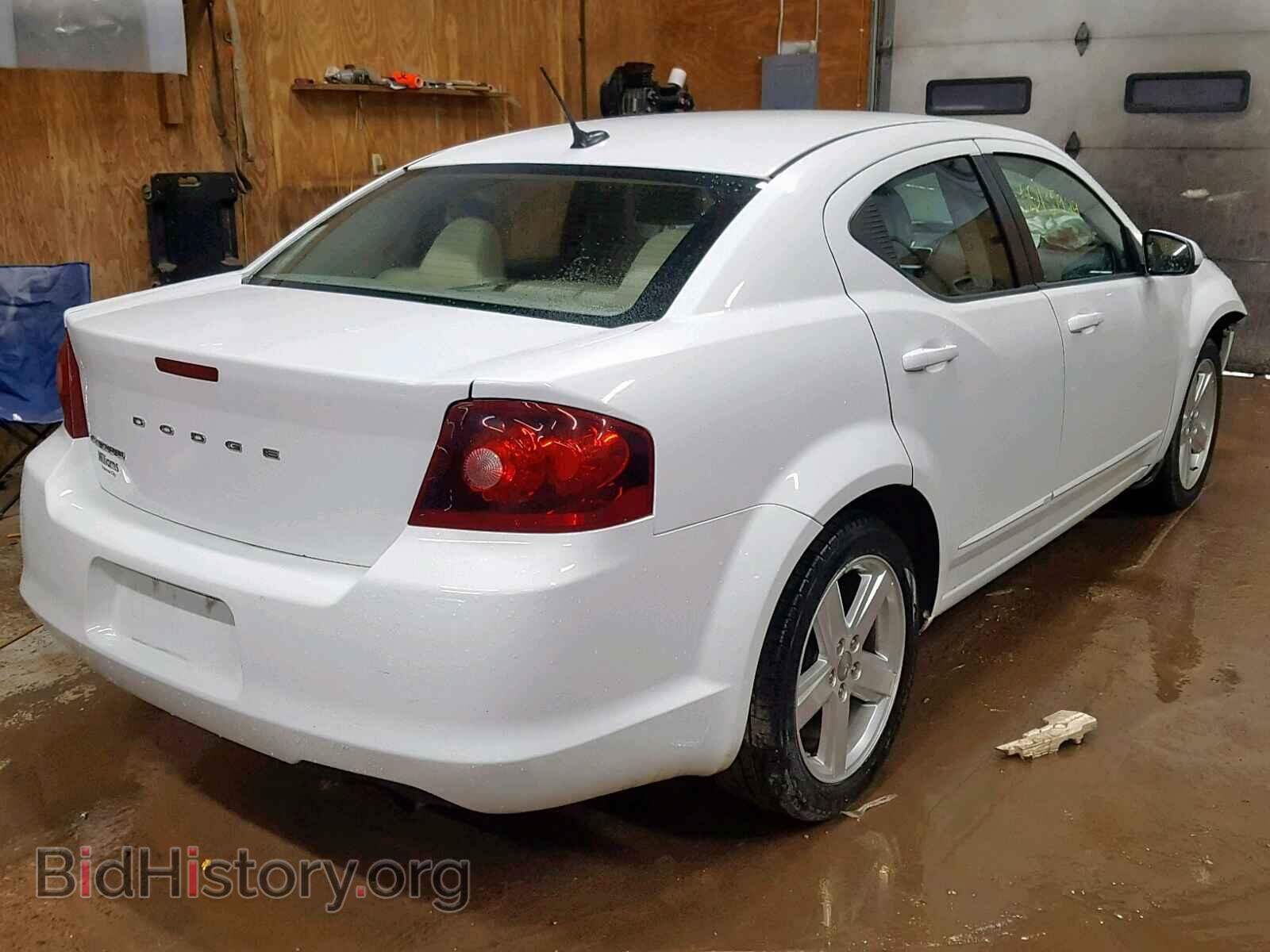 2013 DODGE AVENGER - VIN: 1C3CDZCB1DN709987 - Фото 4