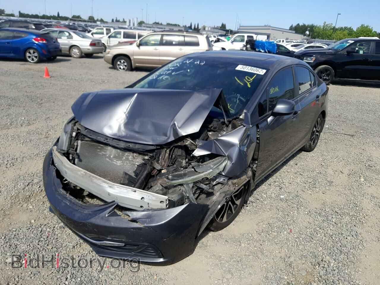 2013 HONDA CIVIC - VIN: 19XFB2F87DE250636 - Фото 2