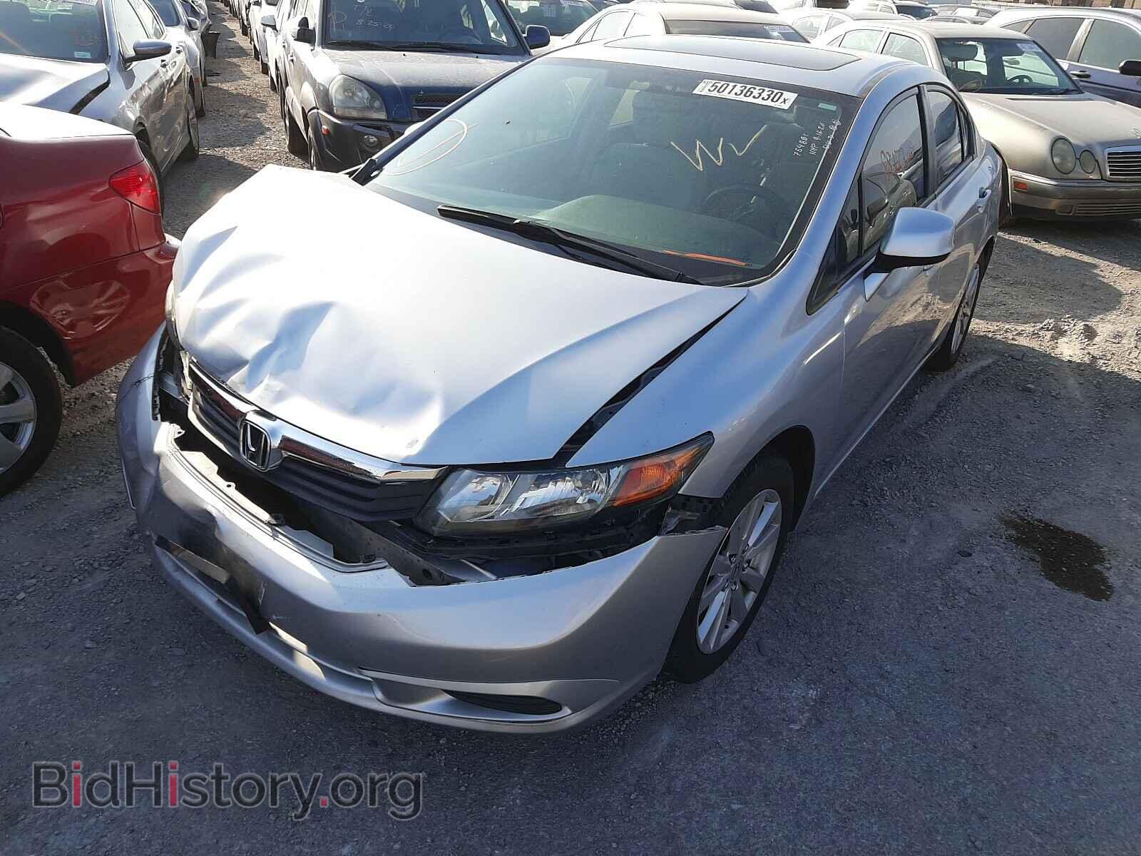 2012 HONDA CIVIC - VIN: 2HGFB2F86CH593586 - Фото 2
