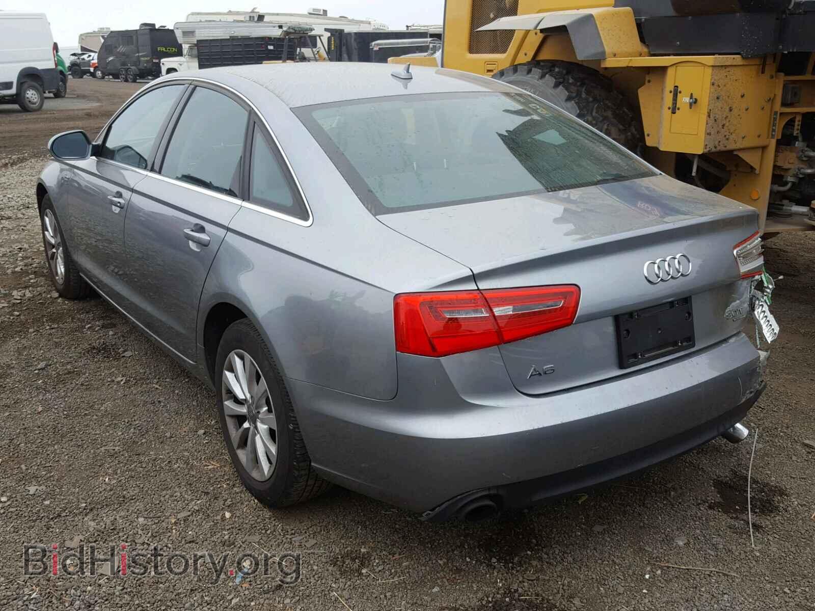 2012 AUDI A6 - VIN: WAUFGAFC7CN080060 - Фото 3