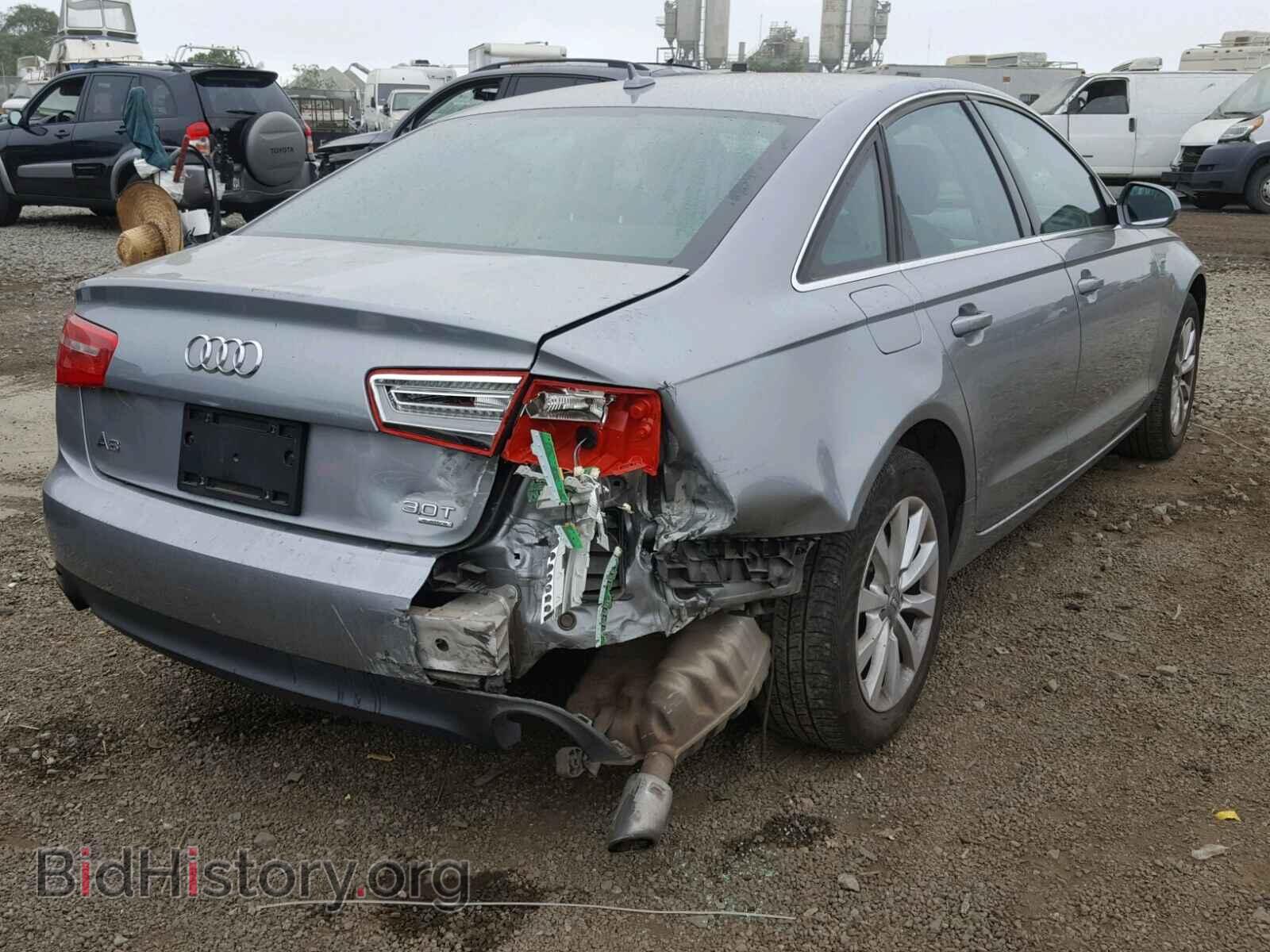 2012 AUDI A6 - VIN: WAUFGAFC7CN080060 - Фото 4