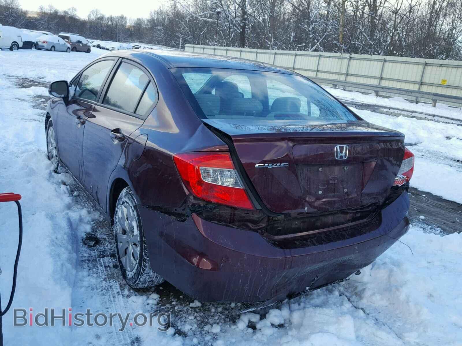 2012 HONDA CIVIC - VIN: 19XFB2E57CE057747 - Фото 3