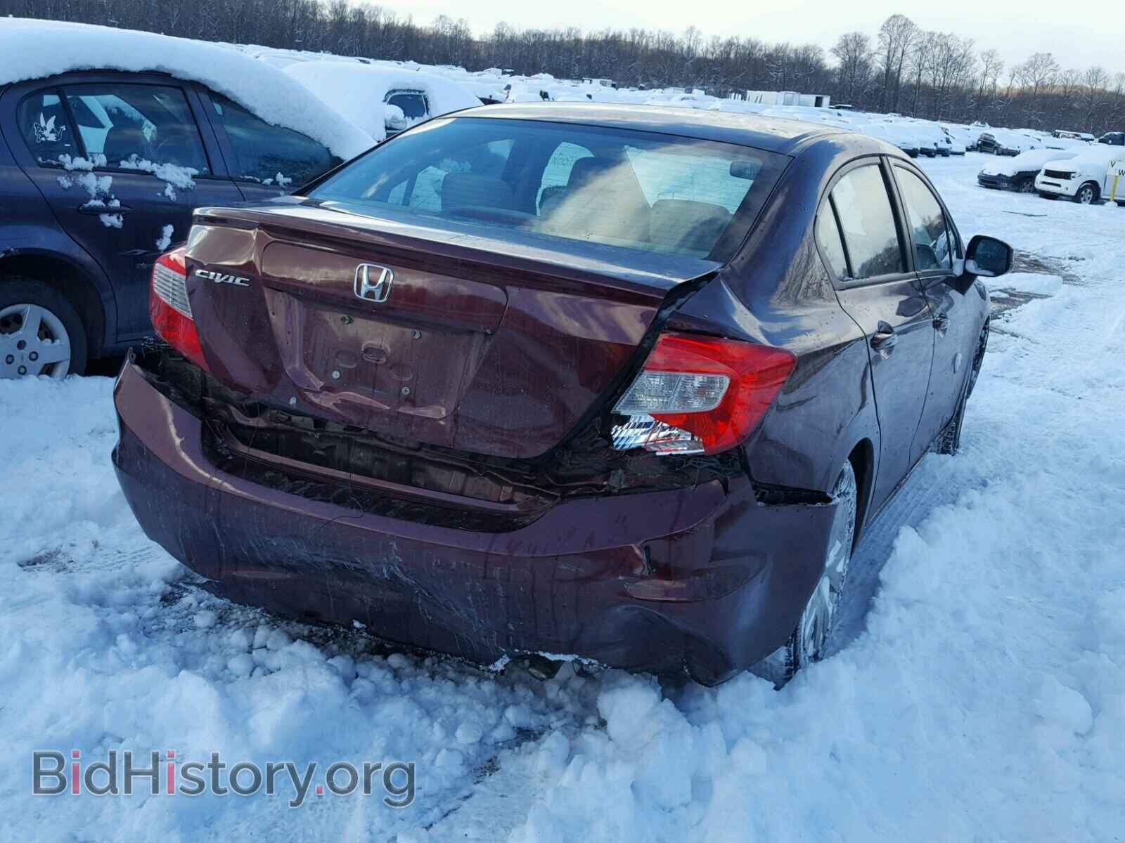 2012 HONDA CIVIC - VIN: 19XFB2E57CE057747 - Фото 4