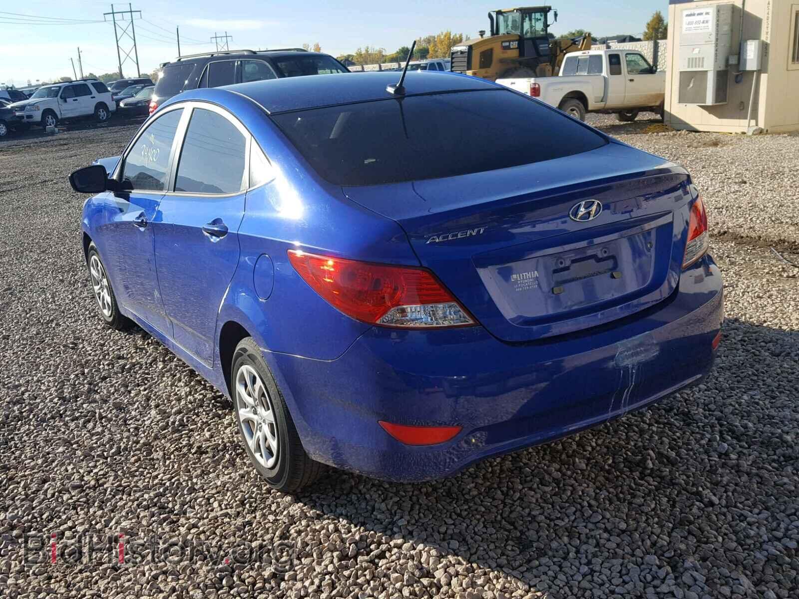 2013 HYUNDAI ACCENT - VIN: KMHCT4AE2DU554690 - Фото 3