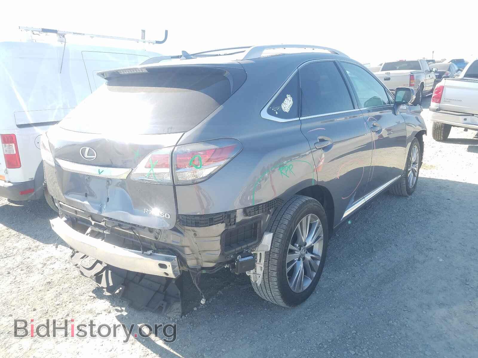 2013 LEXUS RX350 - VIN: 2T2BK1BA6DC222855 - Фото 4