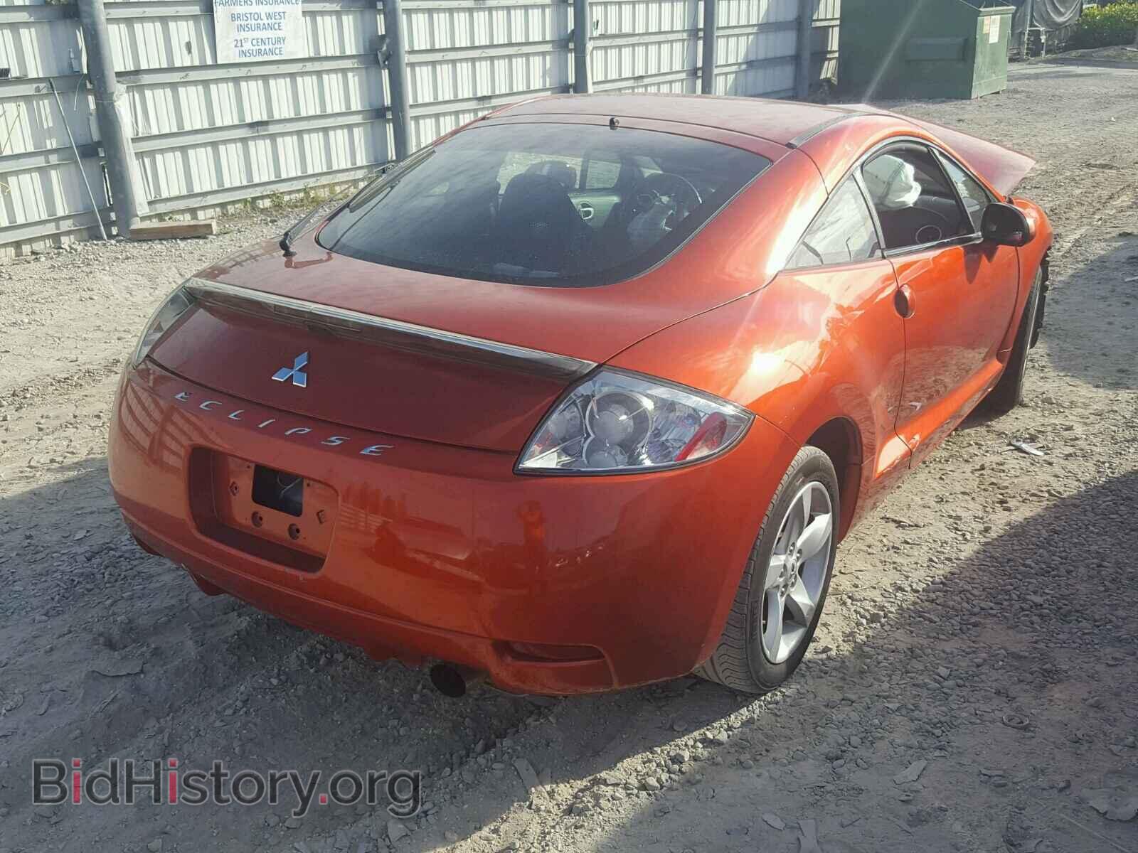 2007 MITSUBISHI ECLIPSE - VIN: 4A3AK24F97E011341 - Photo 4