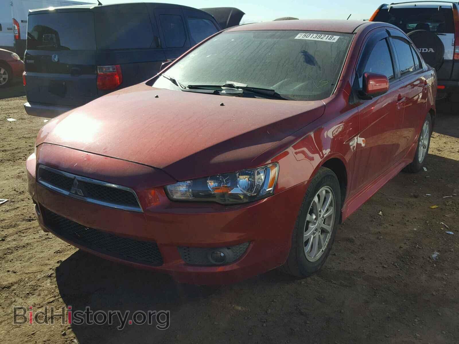 2013 MITSUBISHI LANCER - VIN: JA32U2FU2DU015499 - Фото 2