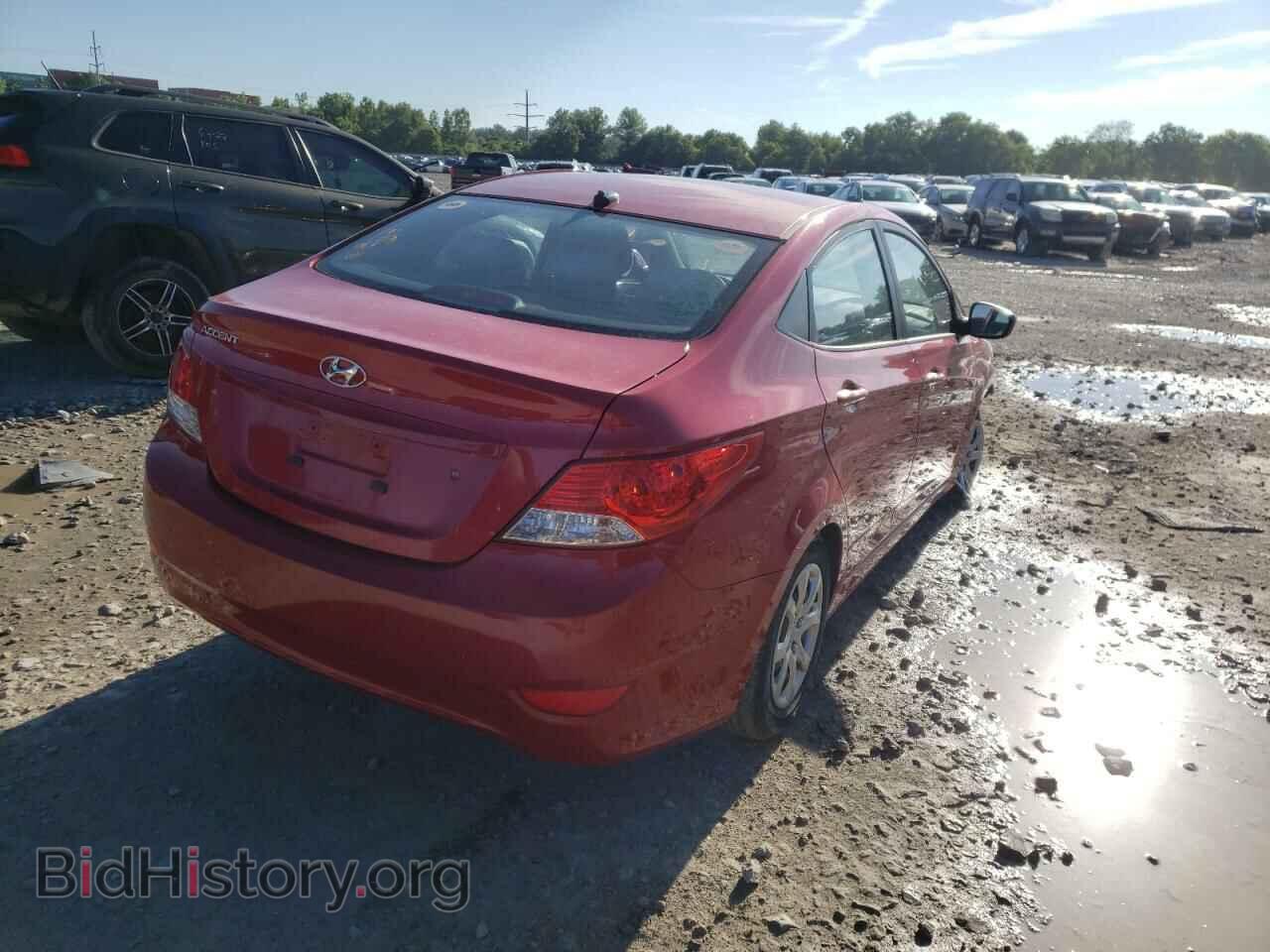 2014 HYUNDAI ACCENT - VIN: KMHCT4AE6EU613564 - Фото 4