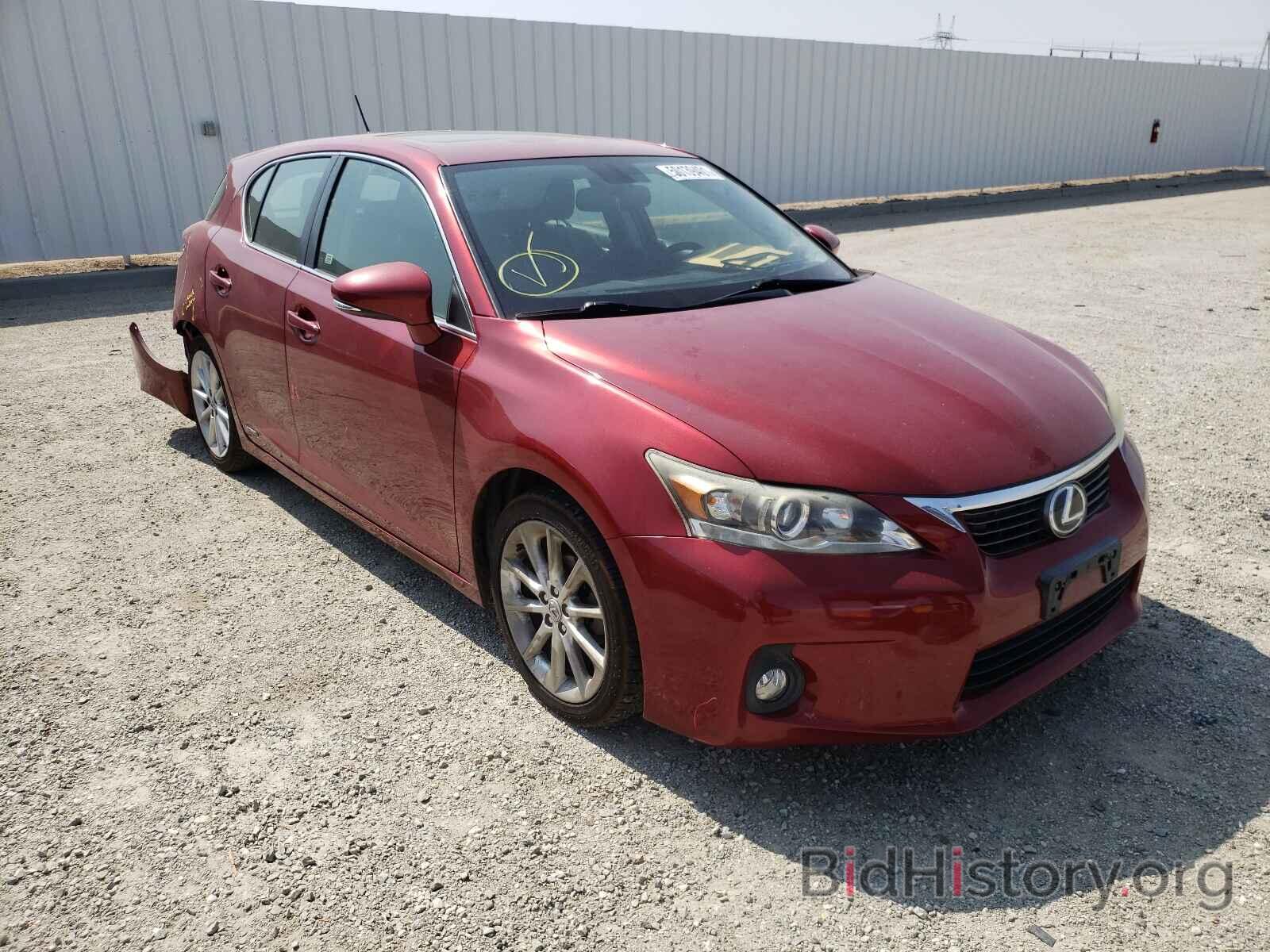 Photo JTHKD5BH4D2125122 - LEXUS CT 200 2013