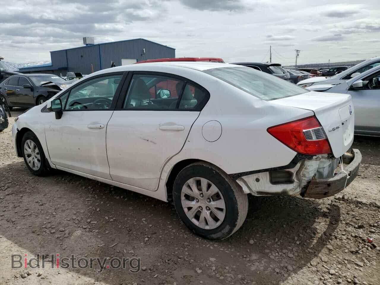 2012 HONDA CIVIC - VIN: 2HGFB2F57CH601538 - Фото 2