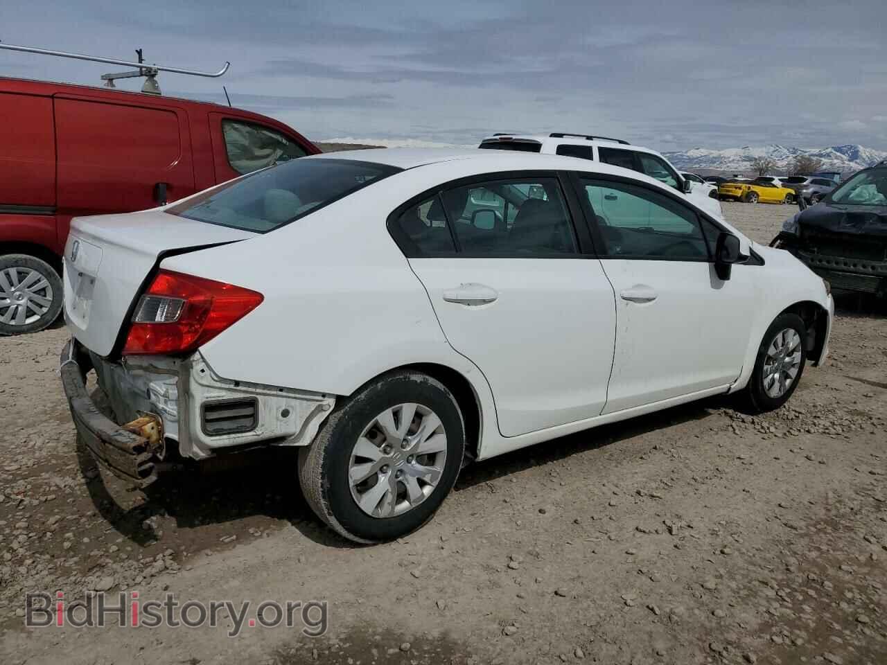 2012 HONDA CIVIC - VIN: 2HGFB2F57CH601538 - Фото 3
