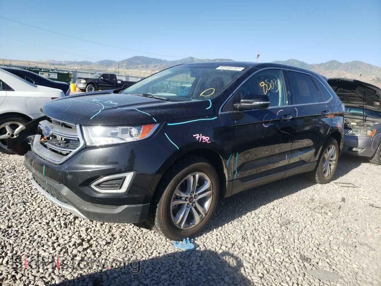 2015 FORD EDGE - VIN: 2FMTK4K86FBB60646 - Photo 2
