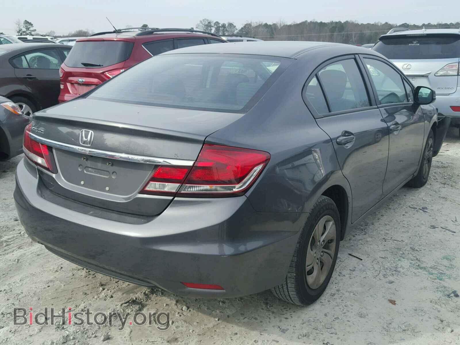 2013 HONDA CIVIC - VIN: 2HGFB2F57DH575217 - Фото 4