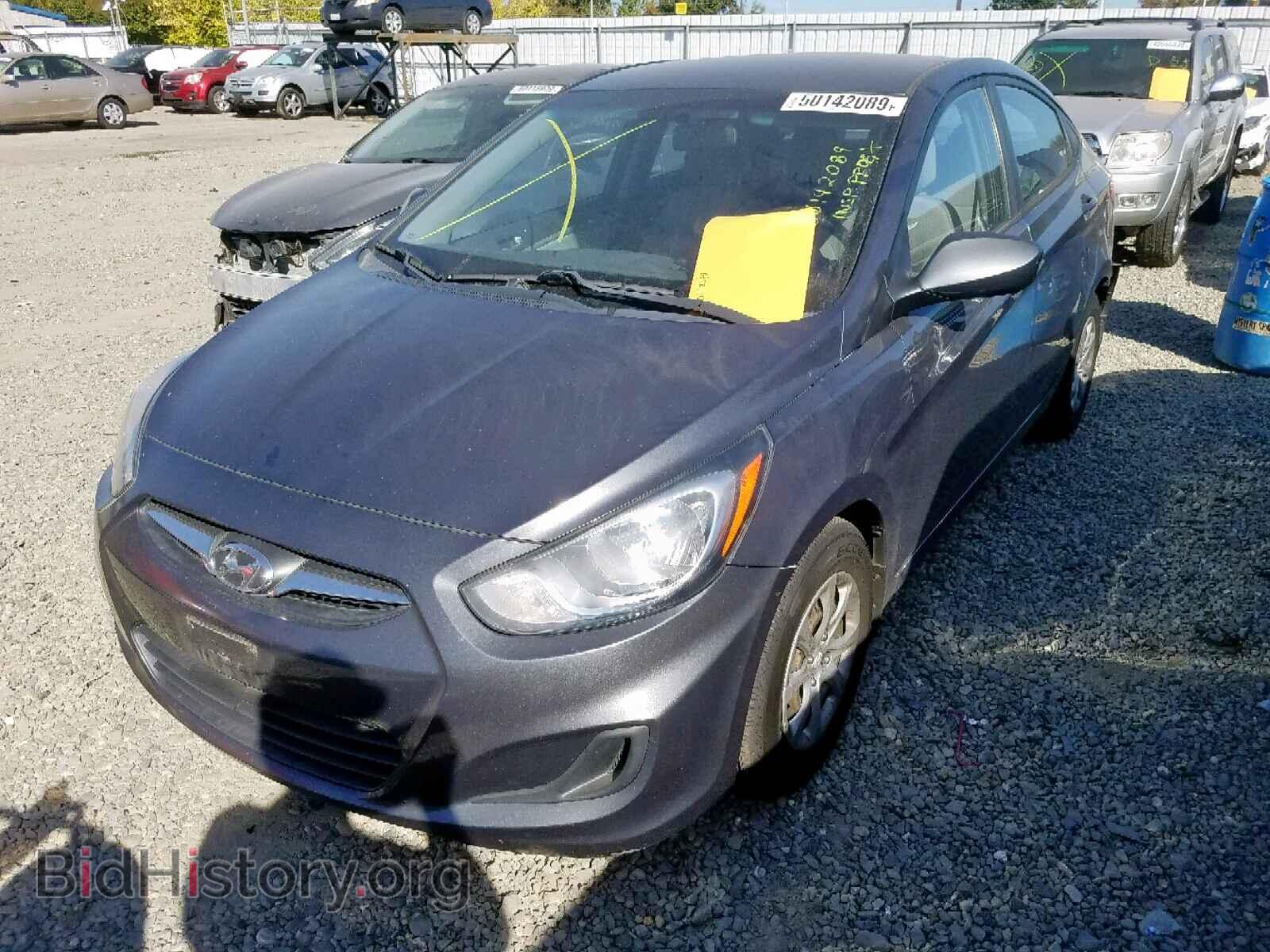 2012 HYUNDAI ACCENT - VIN: KMHCT4AE9CU222390 - Фото 2
