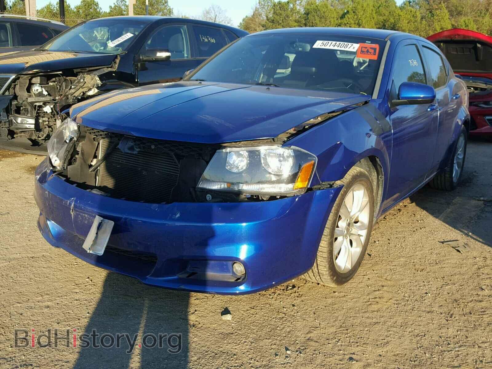 2012 DODGE AVENGER - VIN: 1C3CDZBG8CN256186 - Фото 2