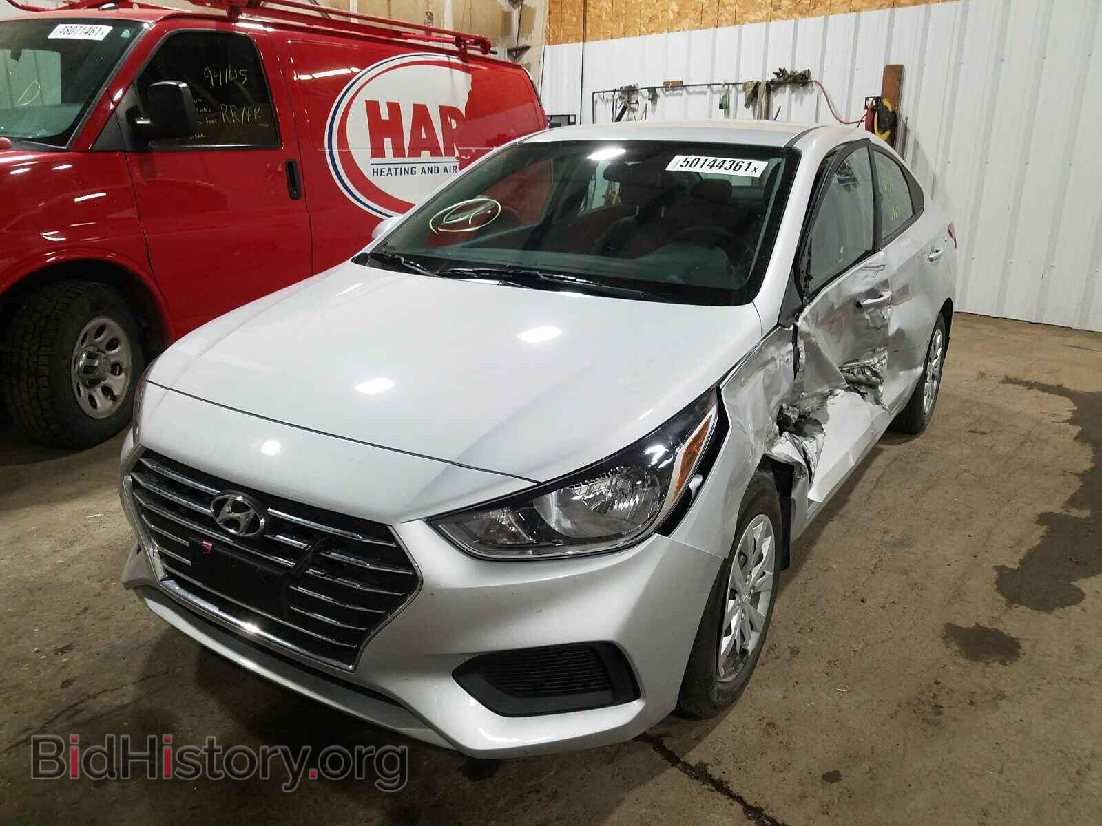 2021 HYUNDAI ACCENT - VIN: 3KPC24A69ME134021 - Фото 2