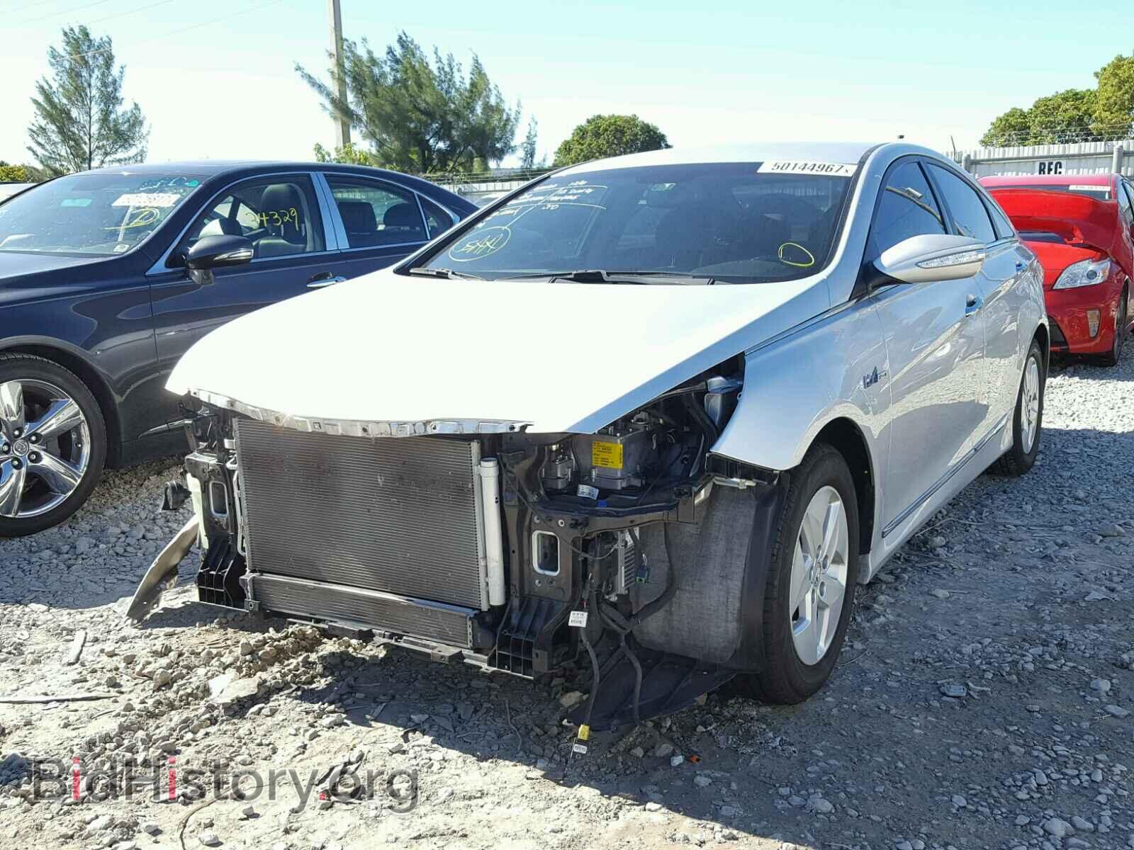 2012 HYUNDAI SONATA - VIN: KMHEC4A41CA044086 - Фото 2