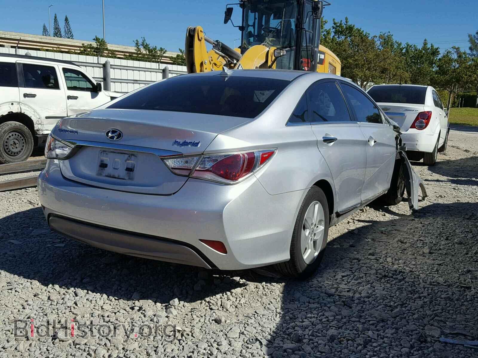 2012 HYUNDAI SONATA - VIN: KMHEC4A41CA044086 - Фото 4