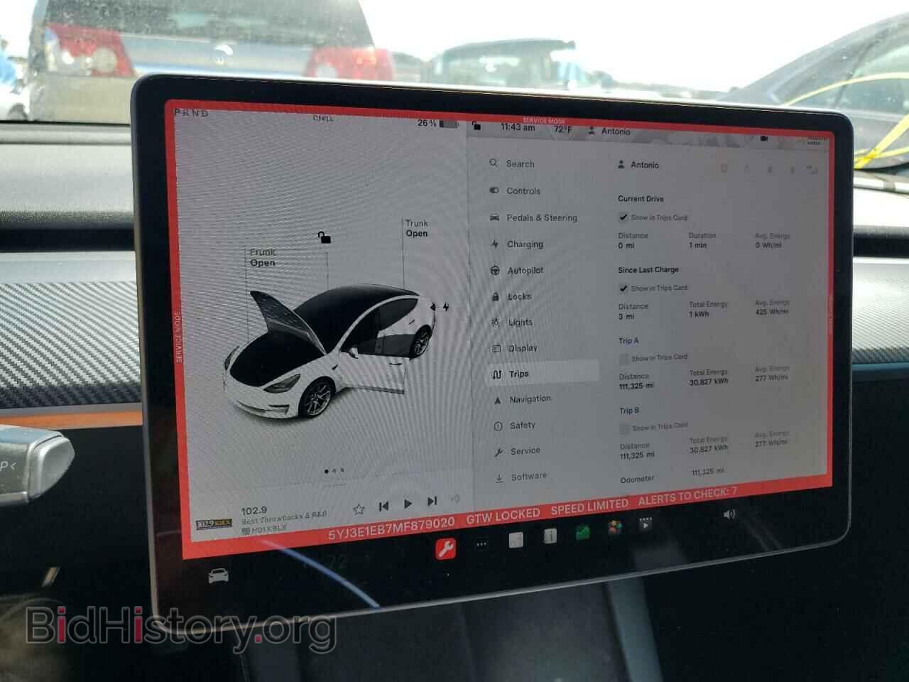 2021 TESLA MODEL 3 - VIN: 5YJ3E1EB7MF879020 - Photo 9