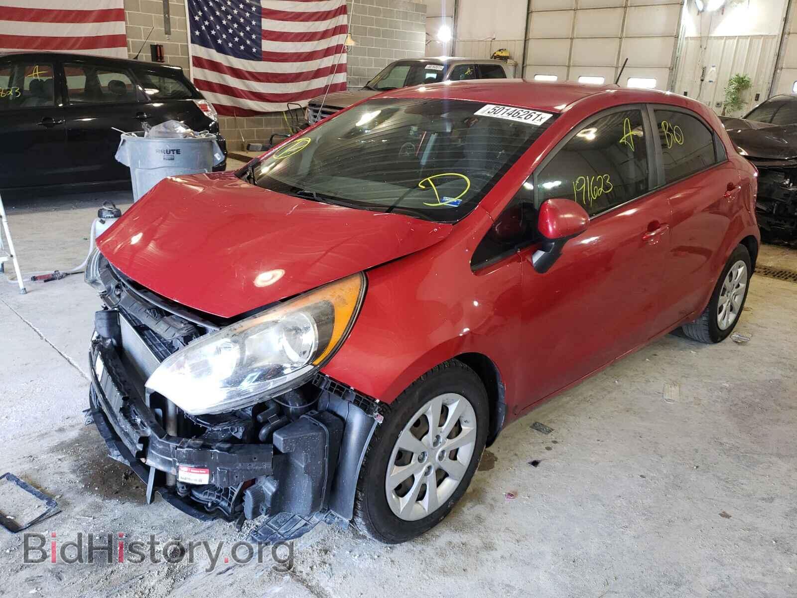 2012 KIA RIO - VIN: KNADN5A30C6094176 - Фото 2