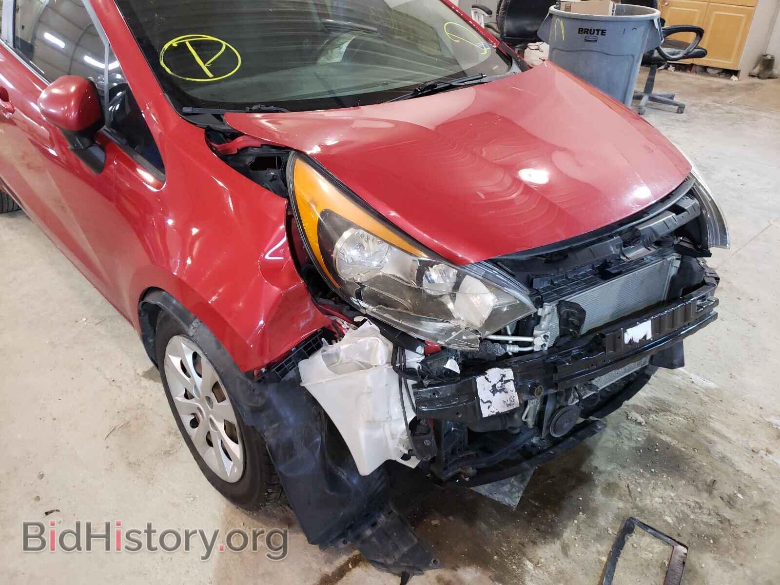 2012 KIA RIO - VIN: KNADN5A30C6094176 - Фото 9