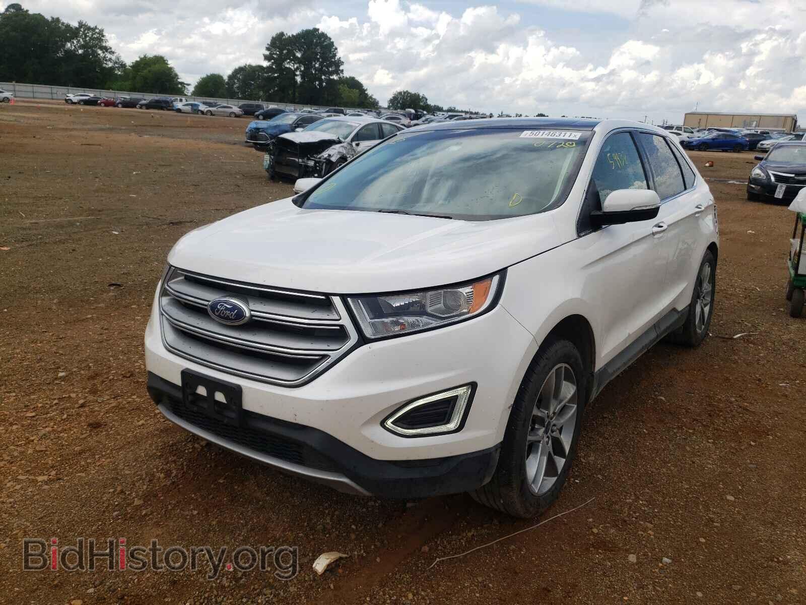 2015 FORD EDGE - VIN: 2FMPK3K8XFBB80720 - Фото 2