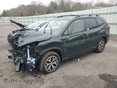 2023 Subaru FORESTER Premium, green — VIN JF2SKADC8PH409518, Copart